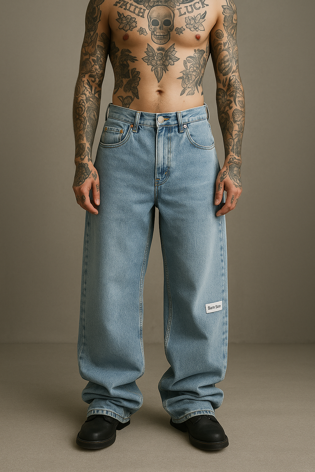 Raw Baggy Denim