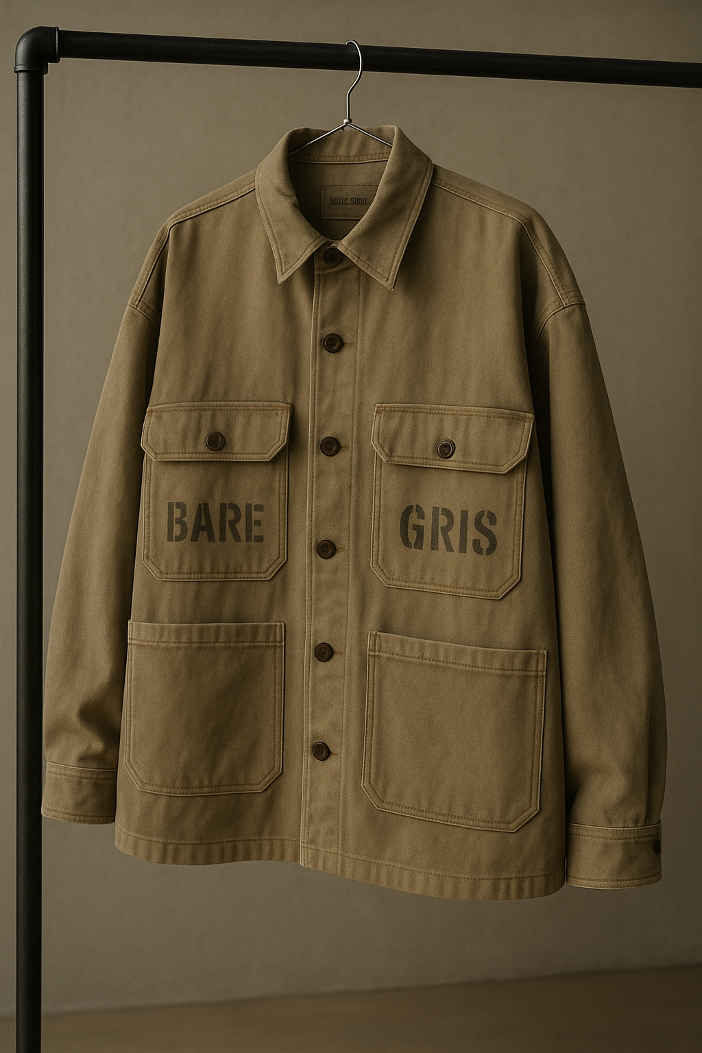 Workwear Overshirt — Khaki